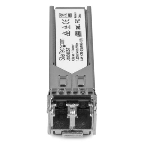Transceiver Startech SFP 1.25GB J4858C10PKST, 850 nm, Multi-Mode, DDM, 550 m, Duplex LC, 10 bucati