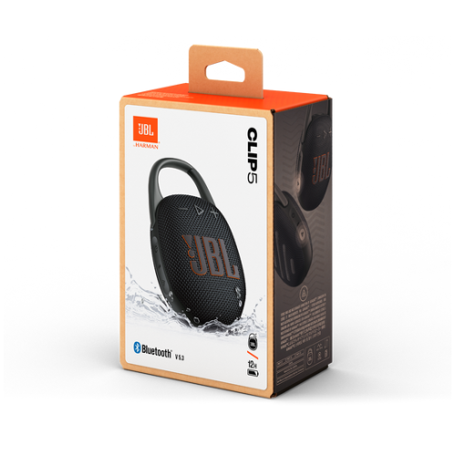 Boxa portabila JBL Clip 5, Black