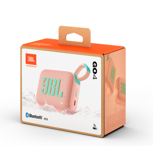 Boxa portabila JBL GO 4, Pink