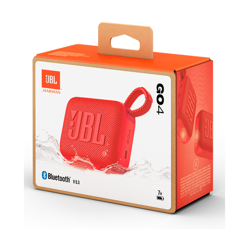 Boxa portabila JBL GO 4, Red