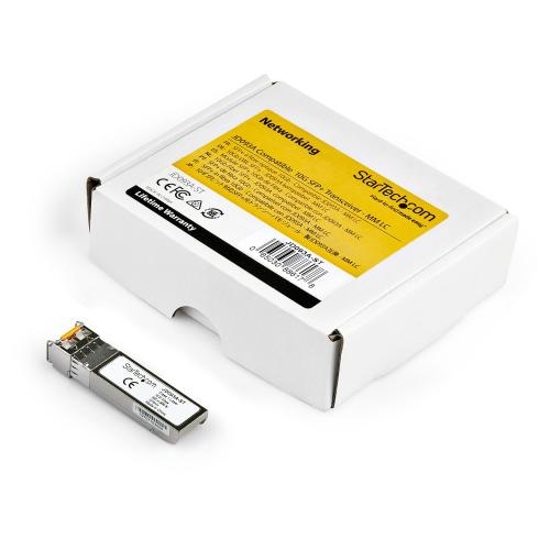 Transceiver Startech SFP+ 10GB JD093A-ST, 1310 nm, Multi-Mode, DDM, 200 m, Duplex LC