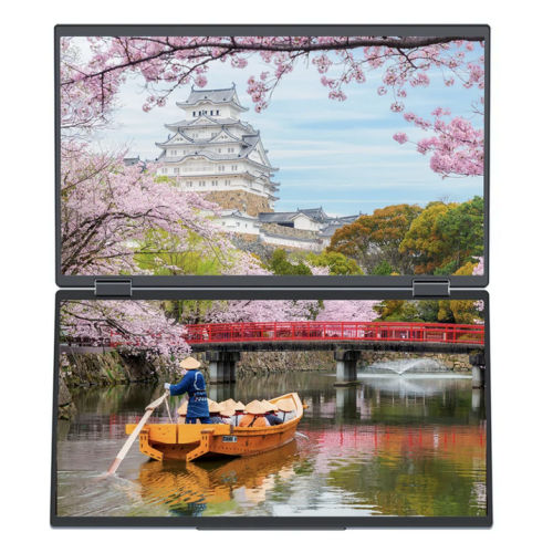 JAPANNEXT Dual Screen Mobile 15.6