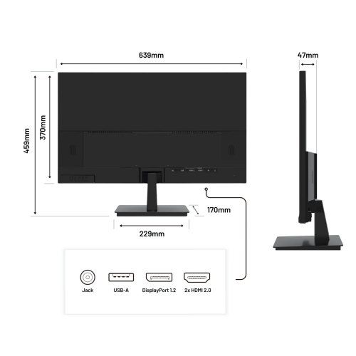 JAPANNEXT Monitor 28