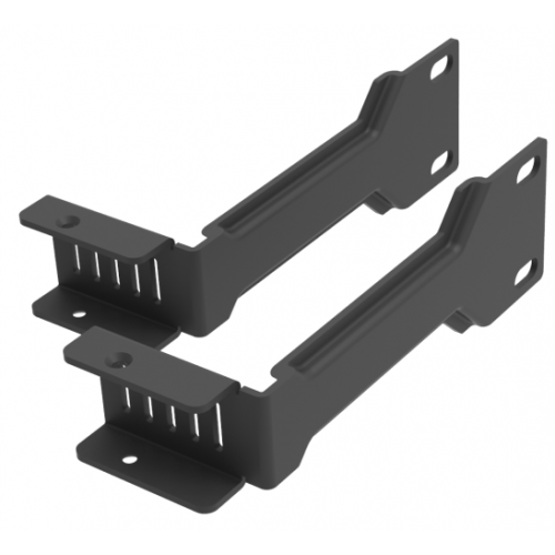 Kit rack mount MikroTik K-65 pentru RB4011, Black