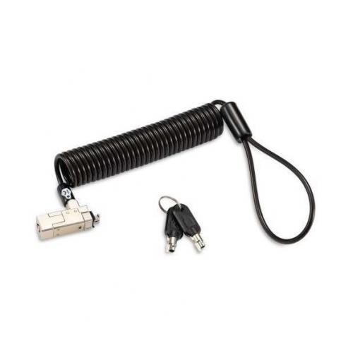 Cablu Securitate Kensington Slim NanoSaver 2.0 K65026M, Black