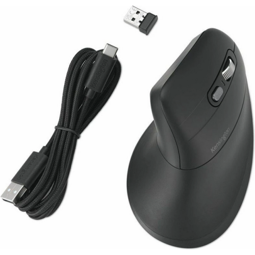 KENSINGTON MY630 EQ WIRELESS/ERGO MOUSE (RECHARGEABLE)
