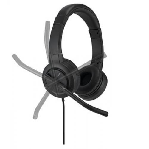 Casti cu microfon Kensington H1000, USB-C, Black