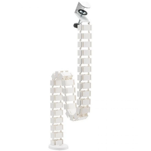 ORGANIZATOR cabluri LOGILINK, pentru gestionare cabluri, prindere prin clema, 1374x129mm, din ABS, white, 