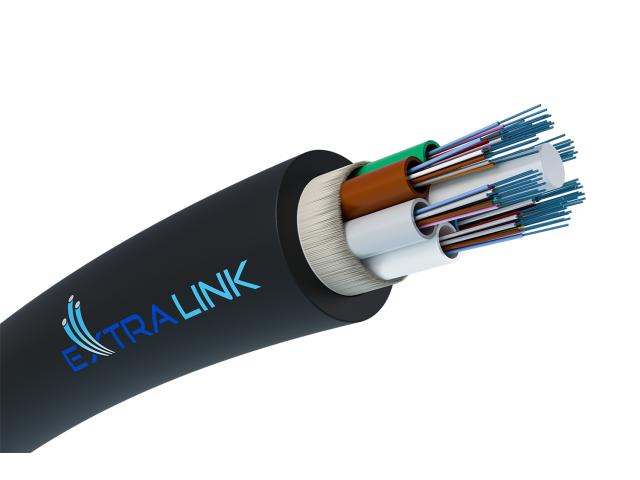 Kabel światłowodowy do kanalizacji 72F | jednomodowy 6T12F G652D, 10mm | Extralink
