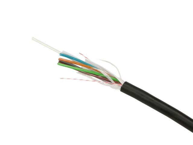 Kabel światłowodowy do kanalizacji 72F | jednomodowy 6T12F G652D, 10mm | Extralink