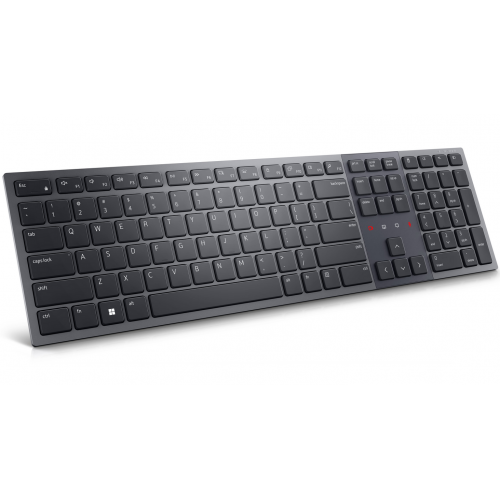 Tastatura Dell Premier Collaboration KB900, USB Wireless/Bluetooth, Layout US, Graphite