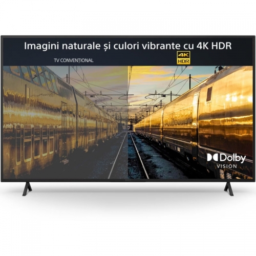 Televizor LED Sony Smart KD65X75WLPAEP Seria X75WL, 65inch, Ultra HD 4K, Black