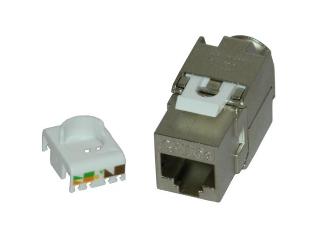 Conector EMTEX Keystone, Cat5e, Toolless
