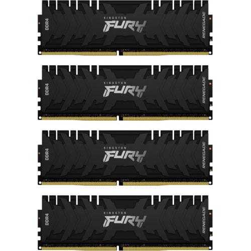 Kit Memorie Kingston FURY Renegade 128GB, DDR4-2666Mhz, CL15, Quad Channel