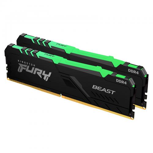 Kit Memorie Kingston Fury Renegade RGB 32GB, DDR4-3000Mhz, CL15, Dual Channel