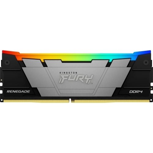 Kit Memorie Kingston FURY Renegade RGB Black Intel XMP 2.0, 32GB, DDR4-3600MHz, CL16, Dual Channel