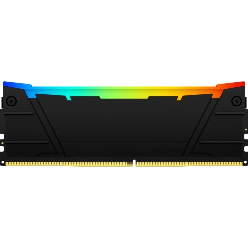Kit Memorie Kingston FURY Renegade RGB Black Intel XMP 2.0, 16GB, DDR4-3600MHz, CL16, Dual Channel
