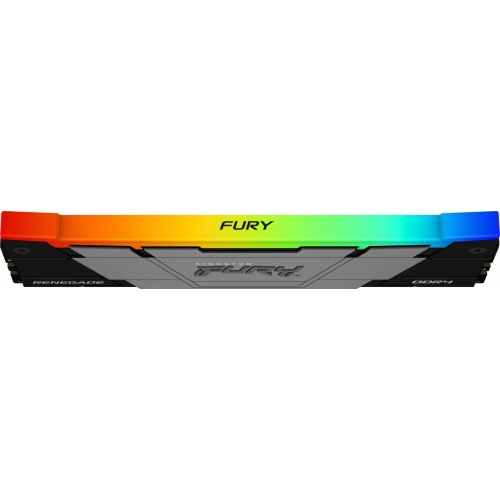 Kit Memorie Kingston FURY Renegade RGB Black Intel XMP 2.0, 16GB, DDR4-3600MHz, CL16, Dual Channel