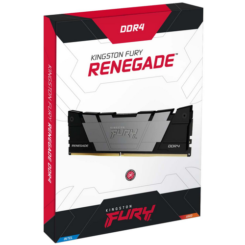 Kit Memorie Kingston FURY Renegade Black Intel XMP 2.0, 16GB, DDR4-3600MHz, CL16, Dual Channel