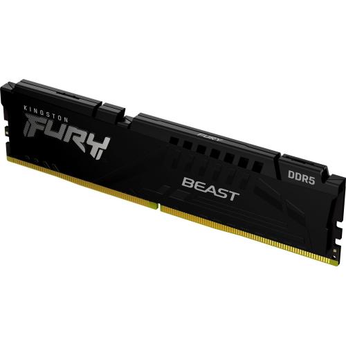 Memorie Kingston Fury Beast Black AMD EXPO, 32GB, DDR5-5200MHz, CL36
