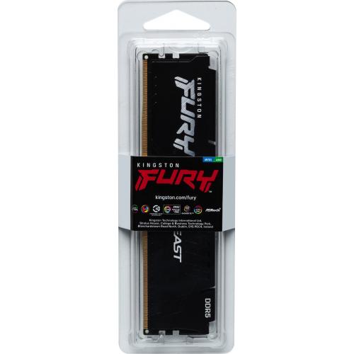 Memorie Kingston Fury Beast Black AMD EXPO/Intel XMP 3.0, 8GB, DDR5-5600MHz, CL36