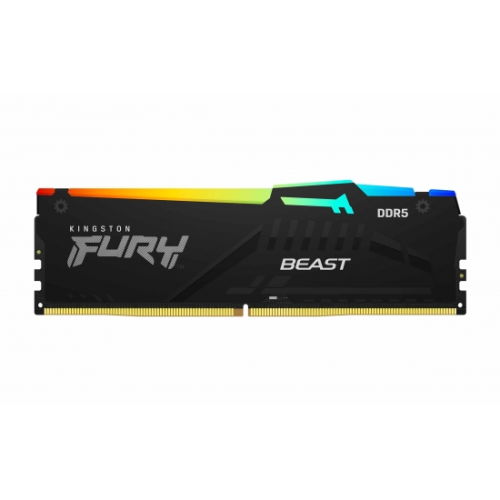 Kit Mmeorie Kingston FURY Beast RGB XMP/EXPO, DDR5-5600 MHz, CL40, Dual Channel
