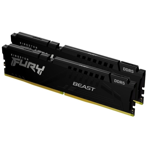 Kit Memorie Kingston Fury Beast Intel XMP 3.0/AMD EXPO, 32GB, DDR5-6000MHz, CL30, Dual Channel