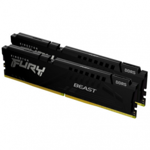 Kit Memorie Kingston FURY Beast Intel XMP 3.0/AMD EXPO, 32GB, DDR5-6000MHz, CL36, Dual Channel