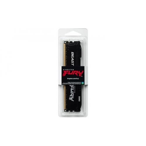 Memorie Kingston Fury Beast Black Intel XMP 3.0/AMD EXPO, 32GB, DDR5-6400MHz, CL32