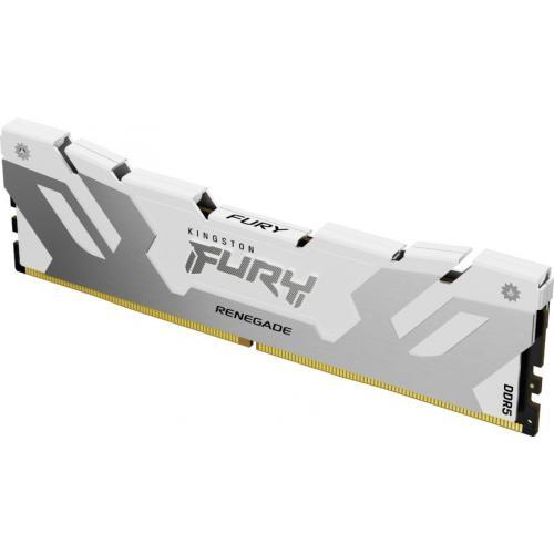 Kit Memorie Kingston Fury Renegade White Intel XMP 3.0, 32GB, DDR5-7200MHz, CL38, Dual Channel
