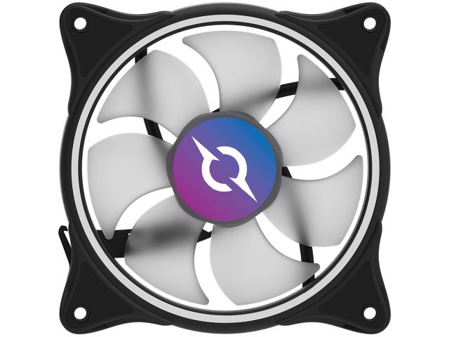 Ventilator AQIRYS Vela, ARGB, 120mm, Black, 3 bucati + Controller ARGB