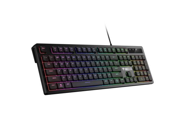 Kit Wireless Gamdias Ares E3 2-in-1 Combo - Tastatura, RGB LED, USB, Black + Mouse Optic, RGB LED, USB, Black