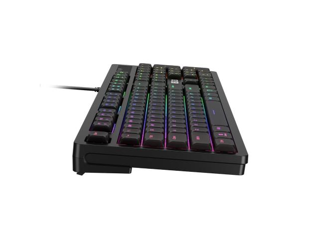 Kit Wireless Gamdias Ares E3 2-in-1 Combo - Tastatura, RGB LED, USB, Black + Mouse Optic, RGB LED, USB, Black