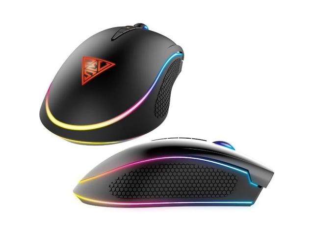 Kit Gamdias Mouse optic Zeus E1, RGB LED, USB, Black + Mouse Pad NYX E1, Black
