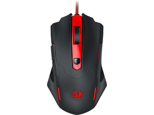 Kit Redragon - Tastatura Harpe Red LED, USB, Black + Mouse Optic Pegasus, USB, Black-Red + Casti Stereo Garuda, jack, Black-Red + Mouse Pad Archelon M, Black-Red