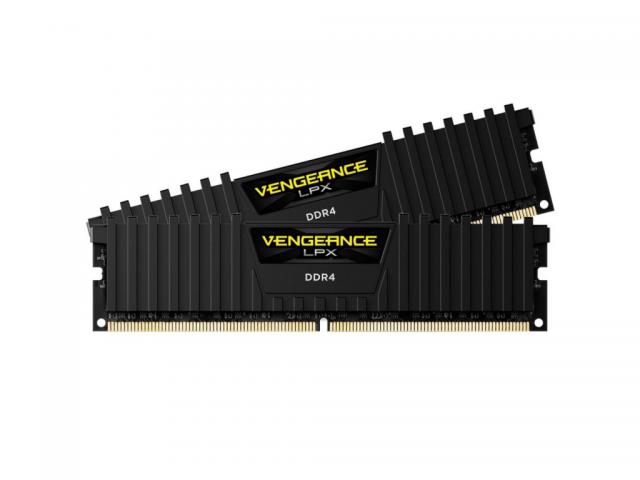 Kit Memorie Corsair Vengeance LPX Black 32GB DDR4-2666Mhz, CL16