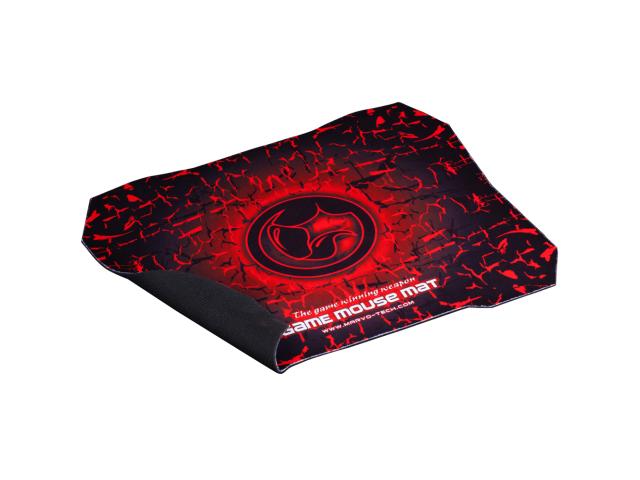 Kit Marvo M309 - Mouse Optic, Blue LED, USB, Black + Mouse Pad Scorpion Revive G1, Black-Red