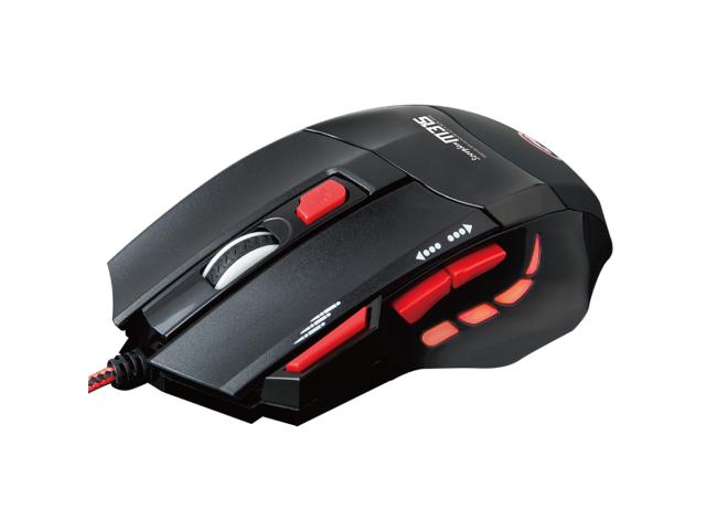 Kit Marvo MARVO_M315G1 - Mouse Optic Scorpion Buthus M315, RGB LED, Black-Red + Mouse Pad Marvo G1, Black-Red