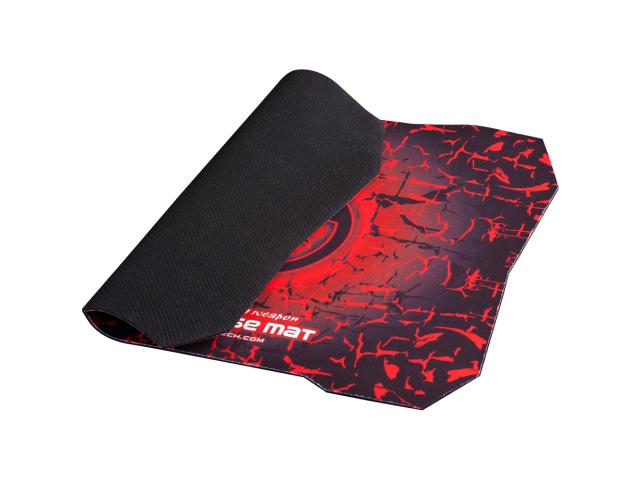 Kit Marvo MARVO_M315G1 - Mouse Optic Scorpion Buthus M315, RGB LED, Black-Red + Mouse Pad Marvo G1, Black-Red