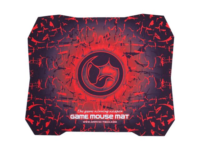 Kit Marvo MARVO_M416G1 -  Mouse Scorpion Red Emperor M416, Optic, RBG Led, USB, Black-Red + Mouse Pad Marvo Scorpion Revive G1, Black-Red