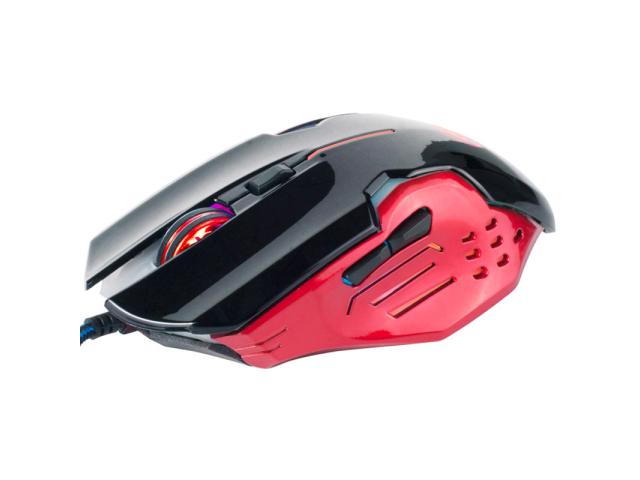 Kit Marvo MARVO_M416G1 -  Mouse Scorpion Red Emperor M416, Optic, RBG Led, USB, Black-Red + Mouse Pad Marvo Scorpion Revive G1, Black-Red