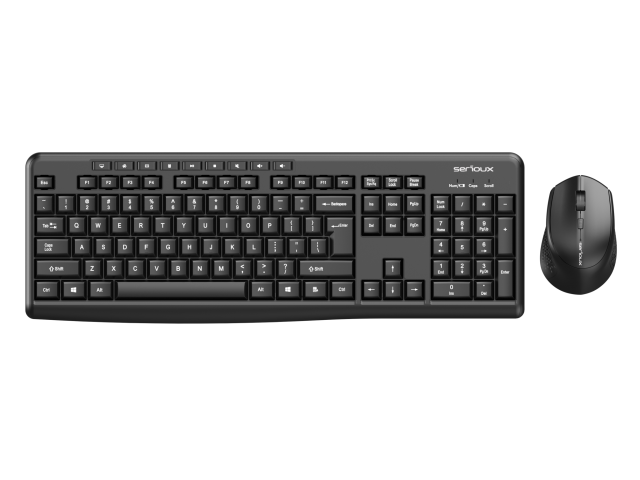 KIT SERIOUX MOUSE + KB SRXK-SKIT706W