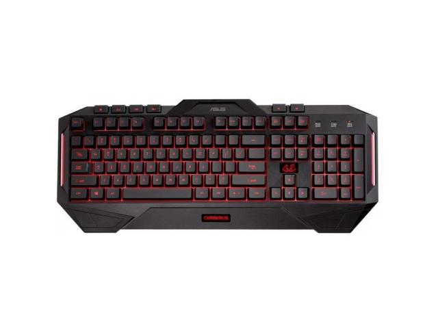 Kit Tastatura Asus Cerberus, USB, Black + Mouse Asus Cerberus, USB, Black