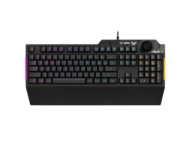 Kit Tastatura TUF K1 RGB LED, USB, Black + Mouse Optic TUF M3 RGB LED, USB, Black