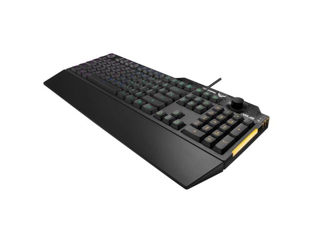 Kit Tastatura TUF K1 RGB LED, USB, Black + Mouse Optic TUF M3 RGB LED, USB, Black