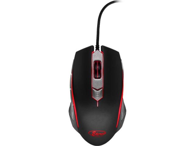 Kit Inter-Tech Eterno PG-5545 - Tastatura, RGB LED, USB, Black + Mouse Optic, USB, Black