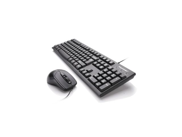 Kit Segotep VKM1600 tastatura, USB, Black + Mouse, USB, Black