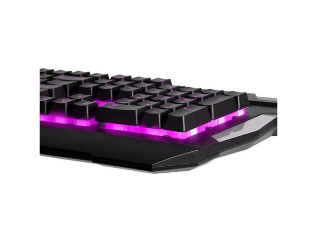 Kit Thermaltake Tt eSPORTS Commander Gear - Tastatura, RGB LED, USB, Black + Mouse Optic, USB, Black