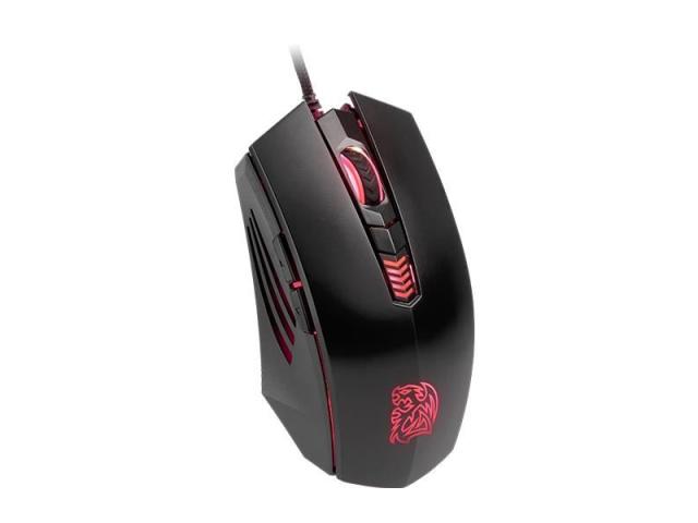 Kit Thermaltake Tt eSPORTS Commander Gear - Tastatura, RGB LED, USB, Black + Mouse Optic, USB, Black