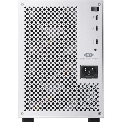 Hard Disk Portabil LaCie by Seagate 6Big Dock, 84TB, Thunderbolt 3 + USB-C
